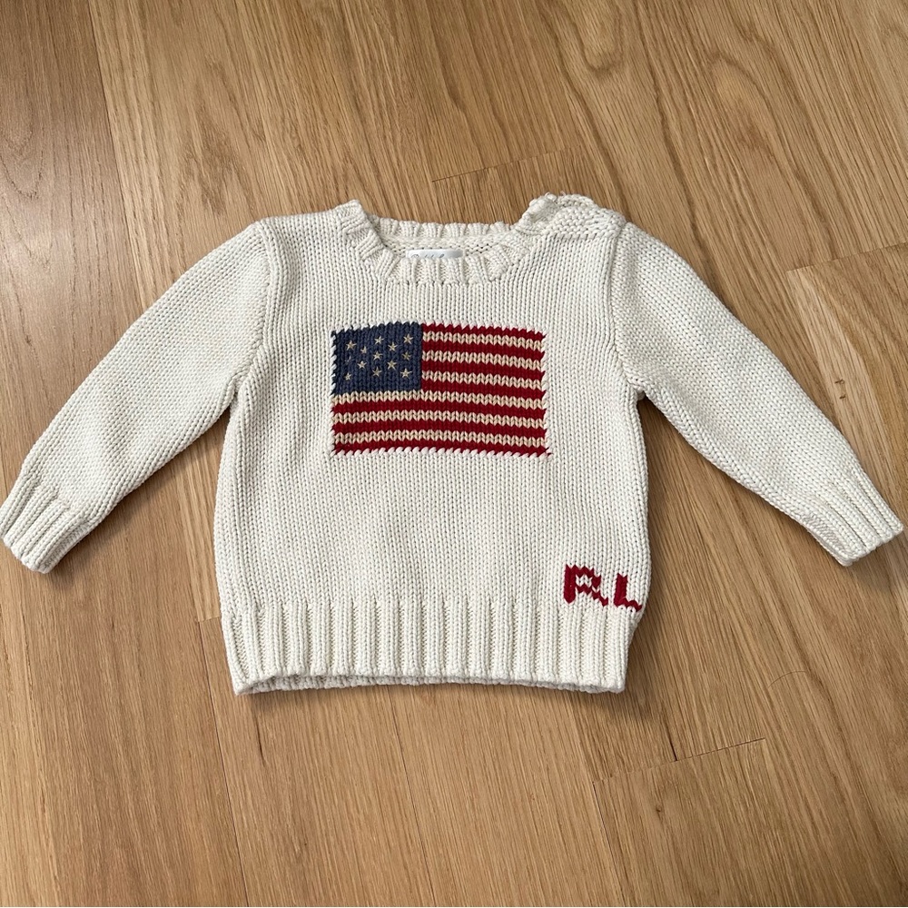 Ralph Lauren American Flag sweater